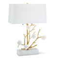 Cherise Horizontal Table Lamp | Gold