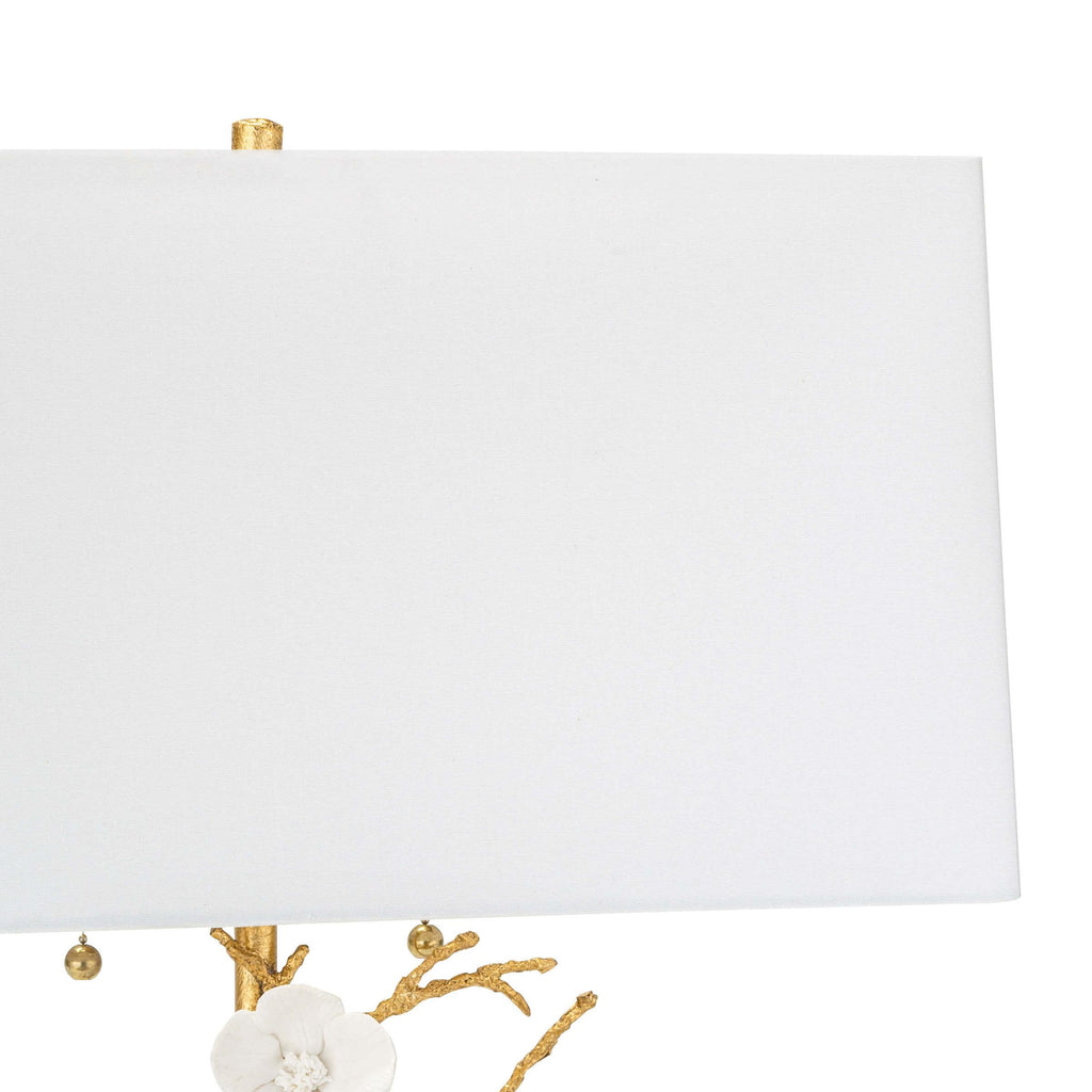 Cherise Horizontal Table Lamp | Gold