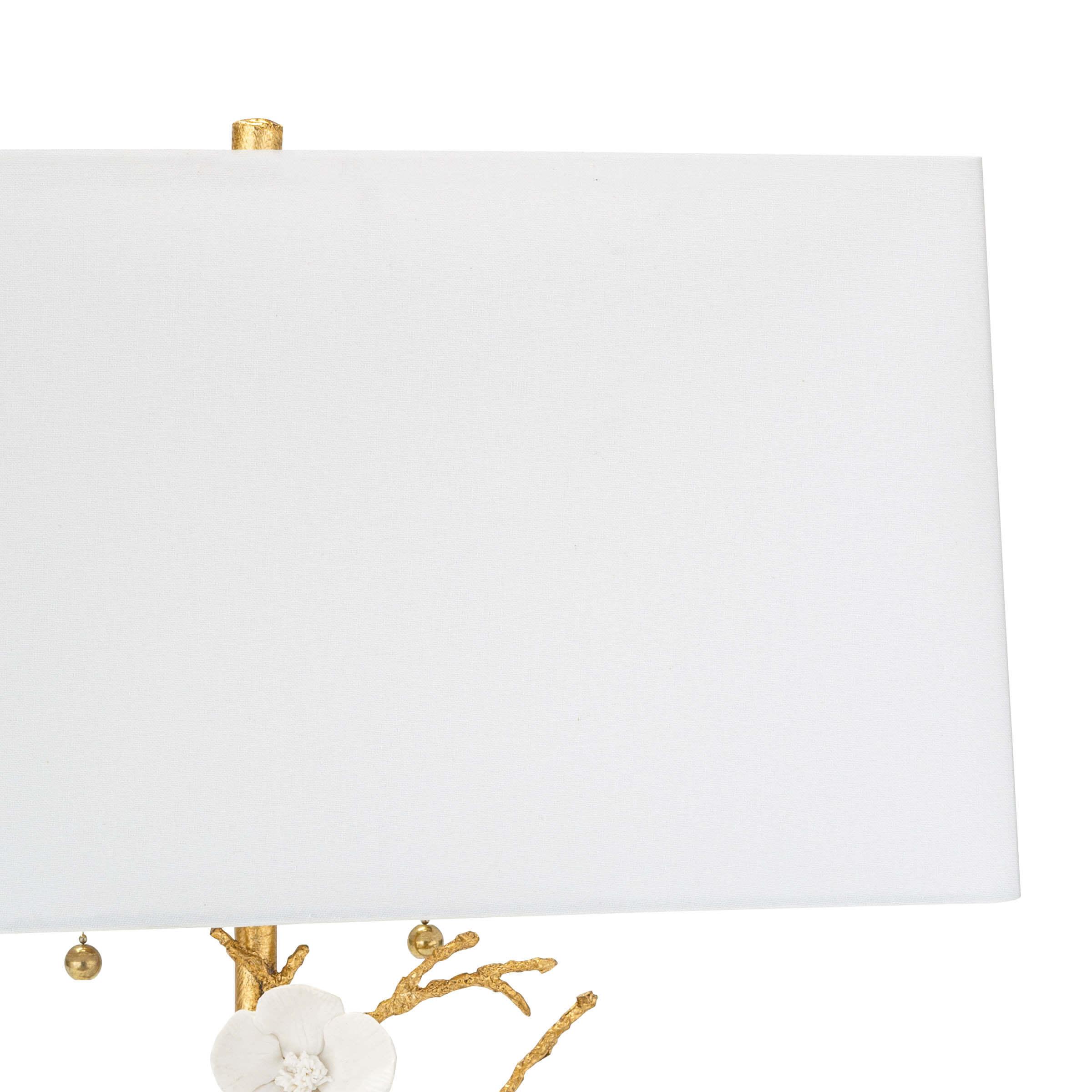 Cherise Horizontal Table Lamp | Gold