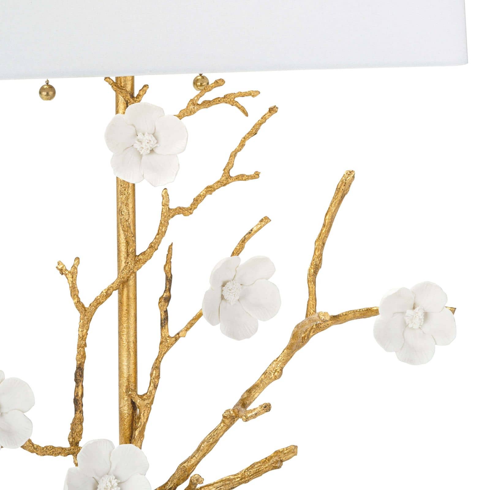 Cherise Horizontal Table Lamp | Gold