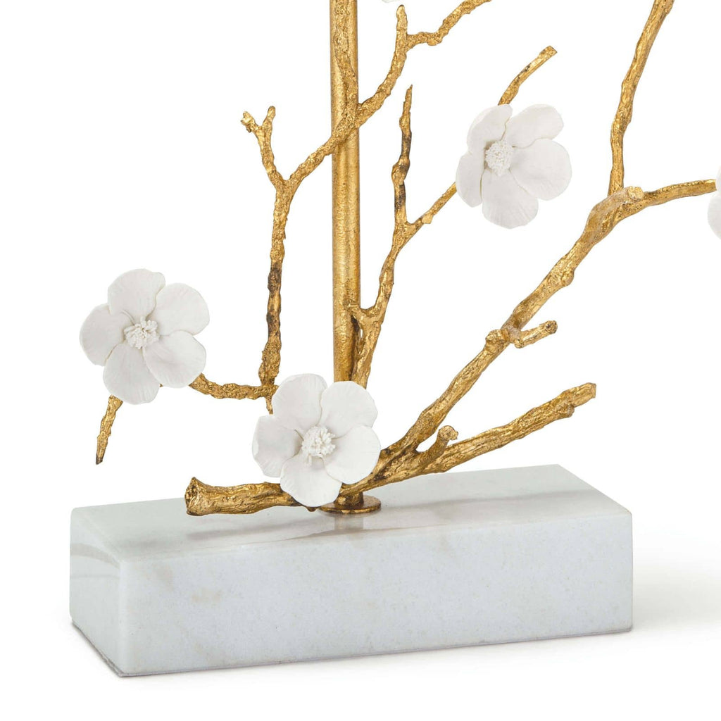 Cherise Horizontal Table Lamp | Gold