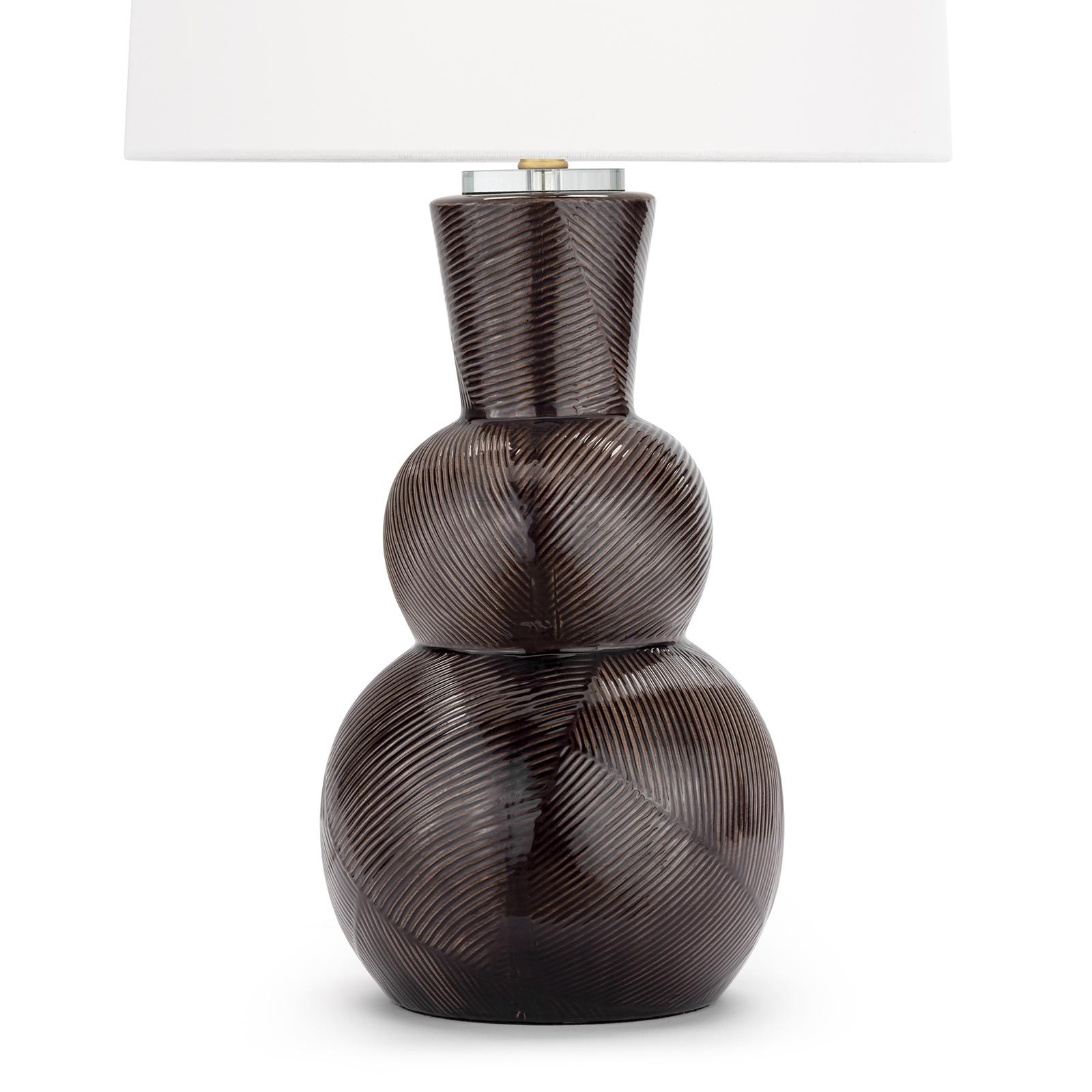Hugo Ceramic Table Lamp | Black