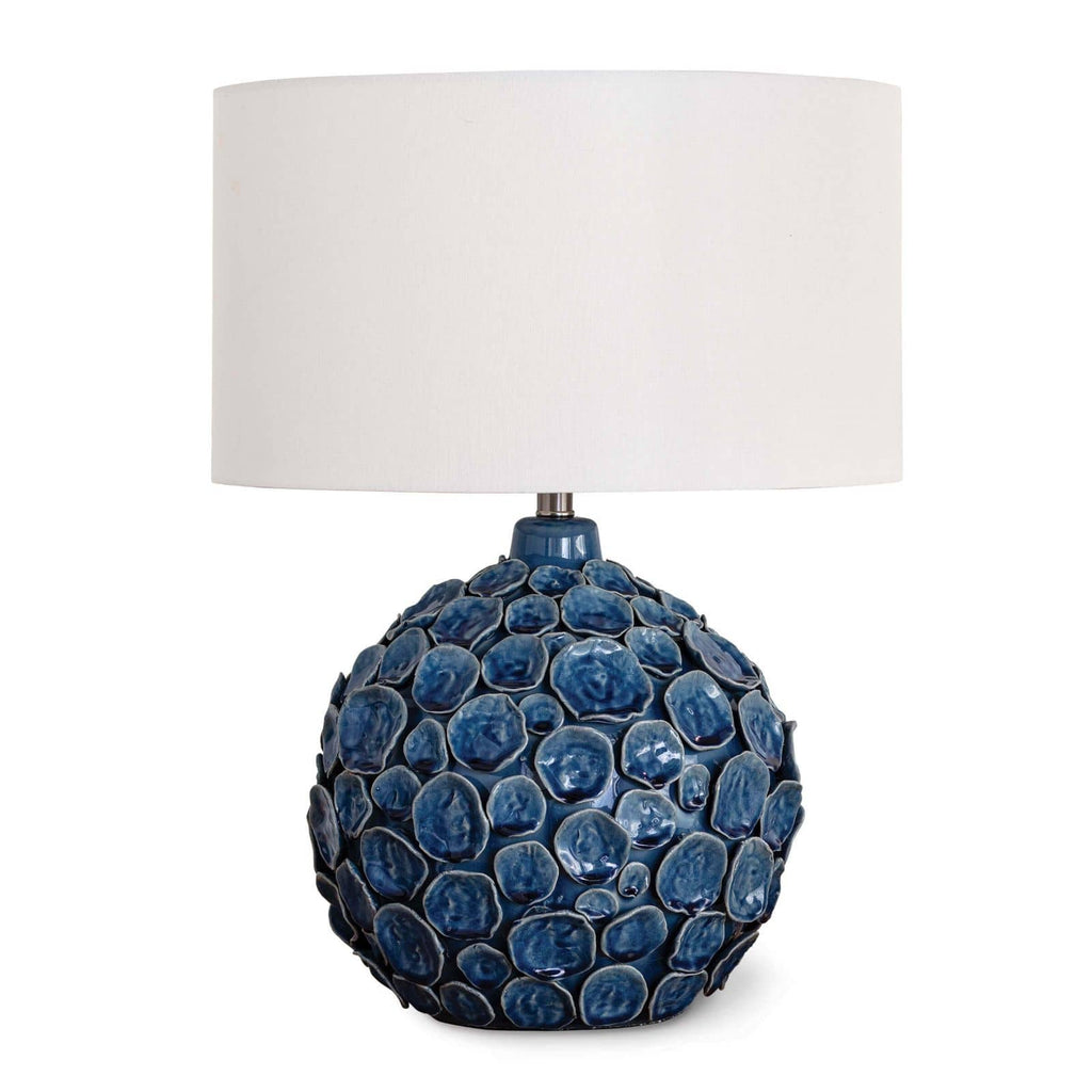 Lucia Ceramic Table Lamp | Blue