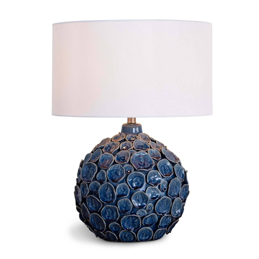 Lucia Ceramic Table Lamp | Blue