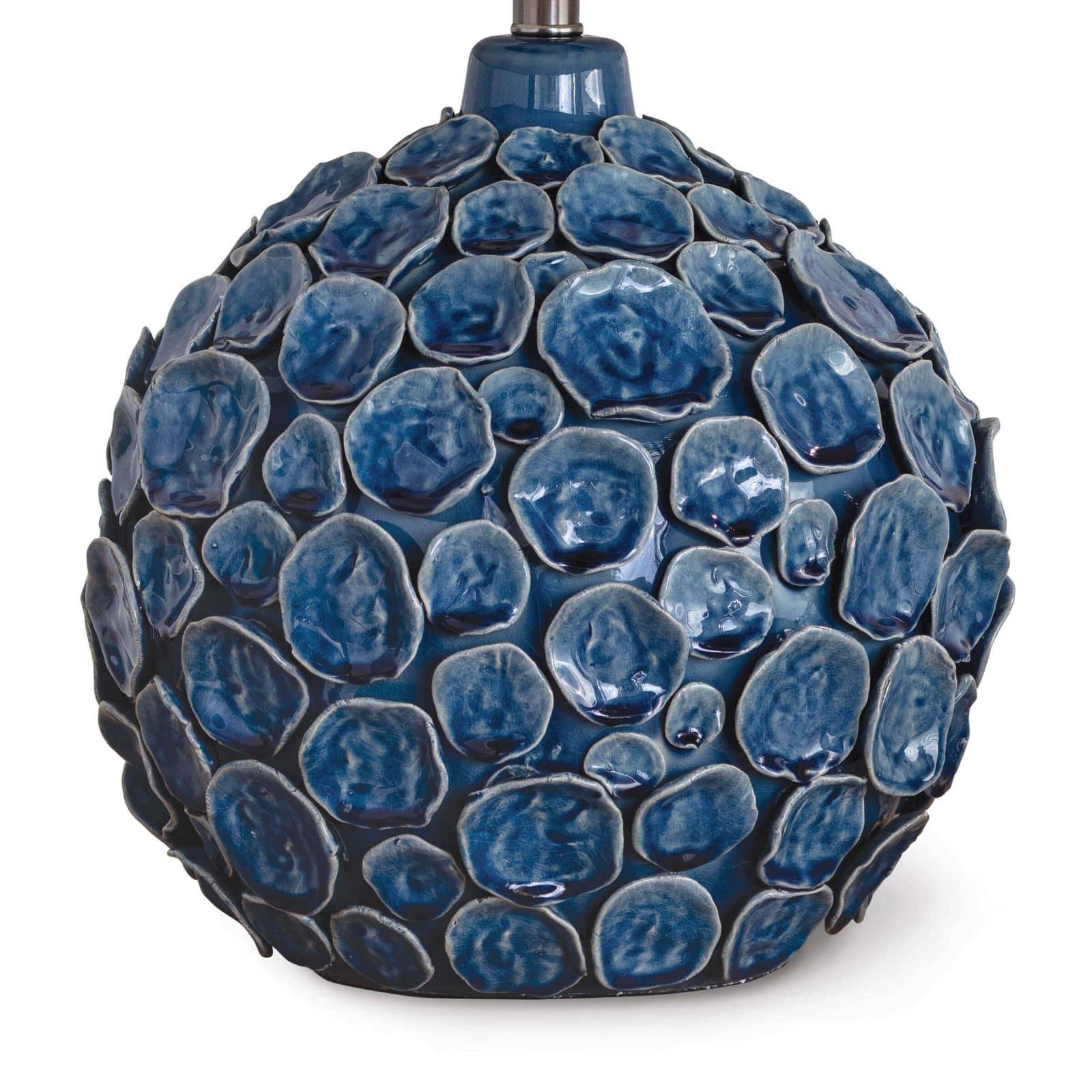 Lucia Ceramic Table Lamp | Blue