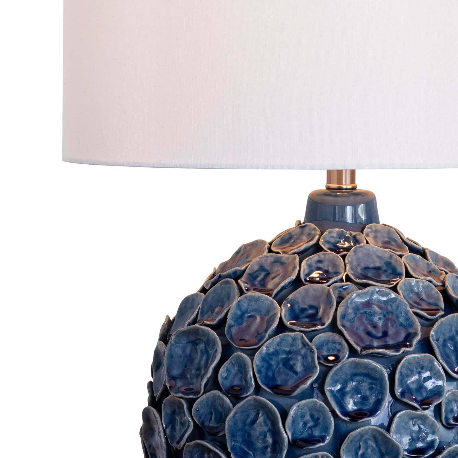 Lucia Ceramic Table Lamp | Blue