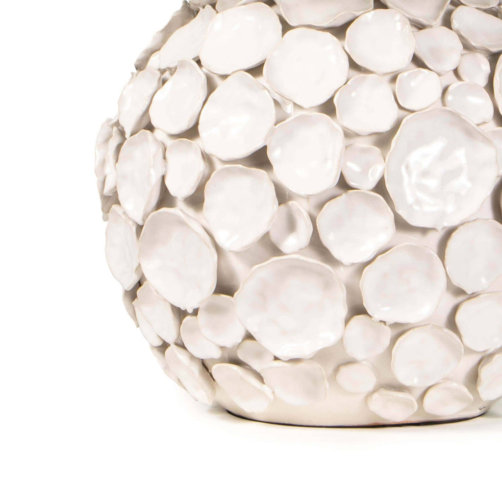 Lucia Ceramic Table Lamp | White