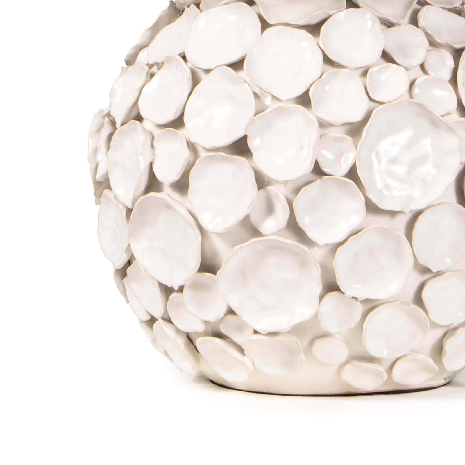 Lucia Ceramic Table Lamp | White