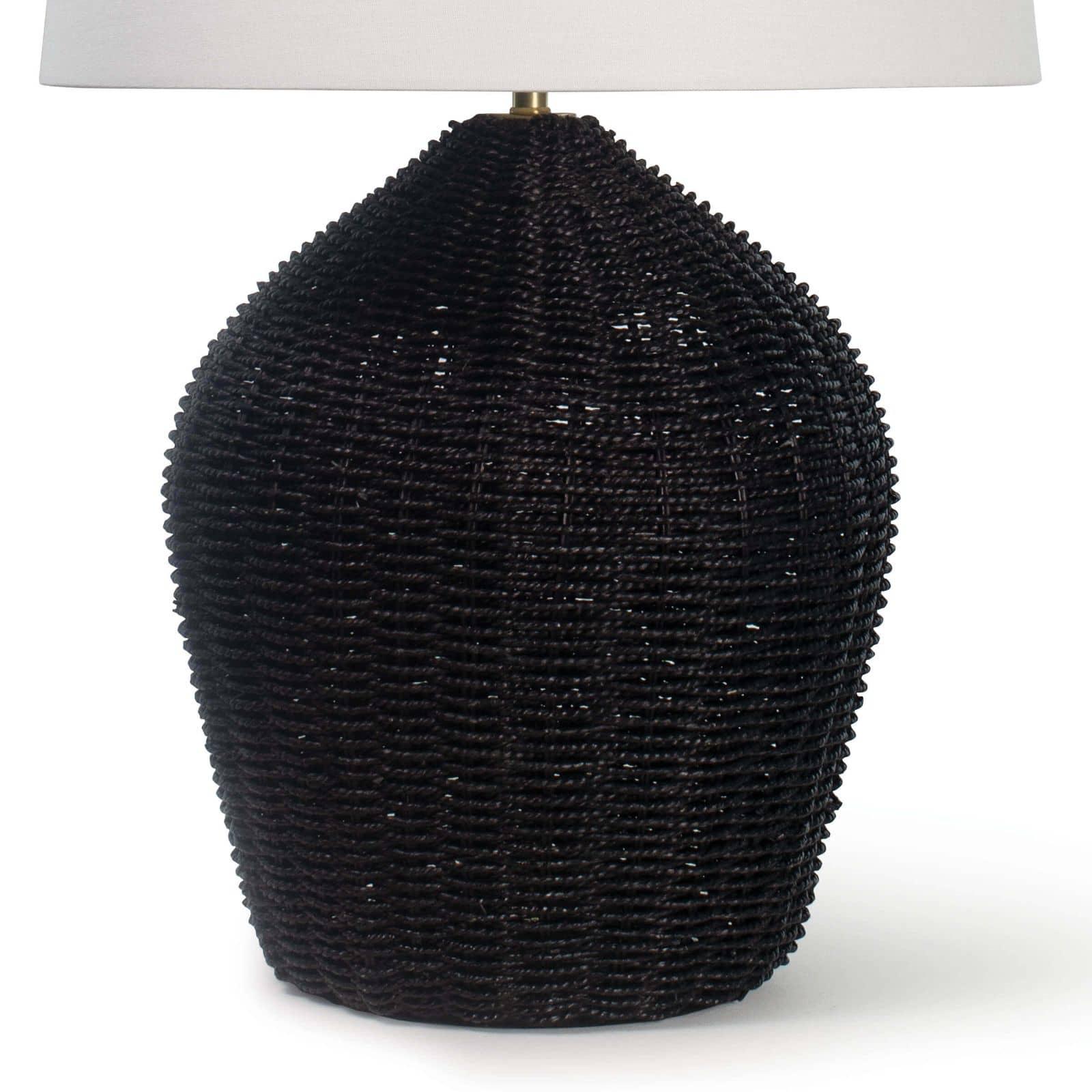 Georgian Table Lamp | Black
