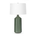 Temperance Ceramic Table Lamp | Olive