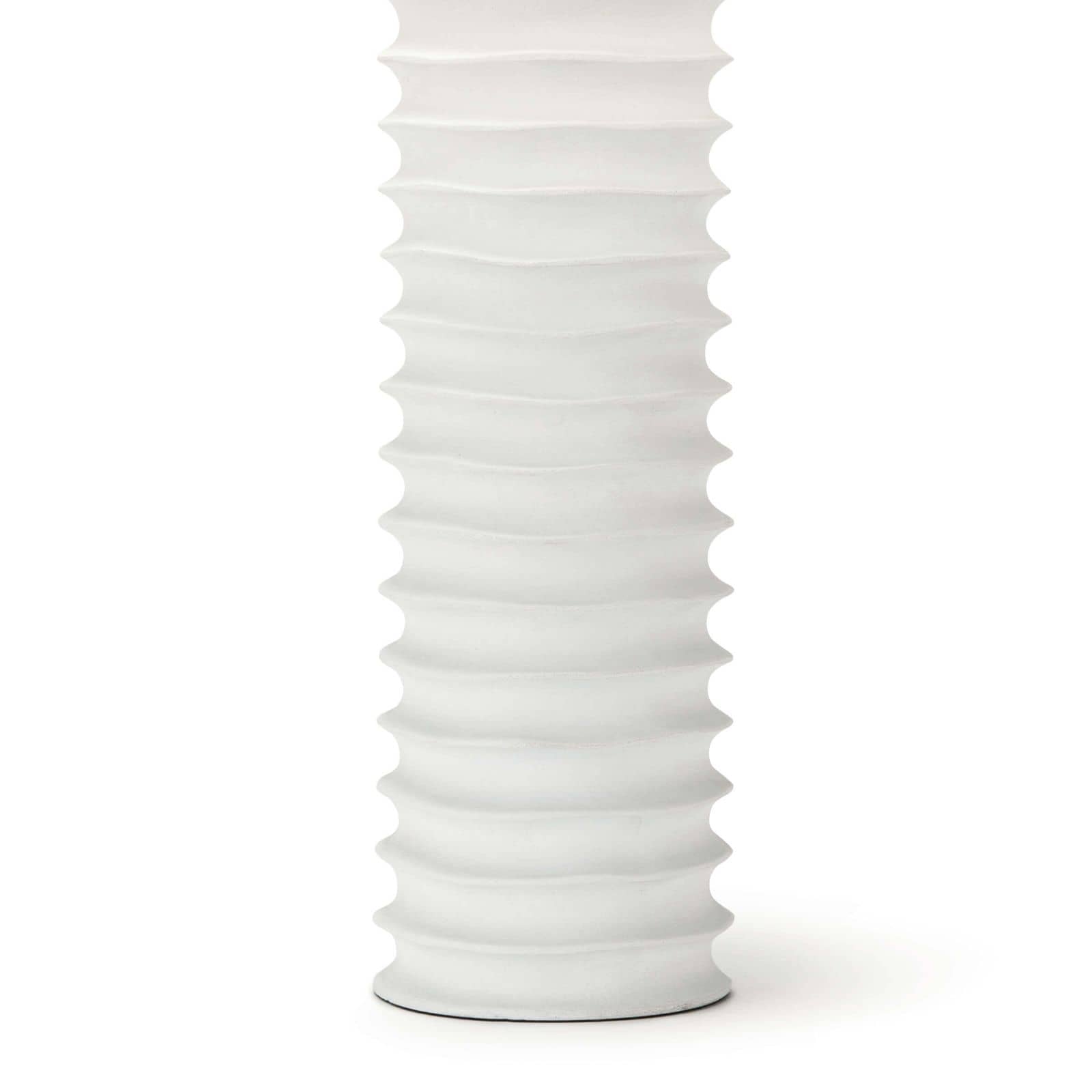 Nabu Metal Column Table Lamp | White