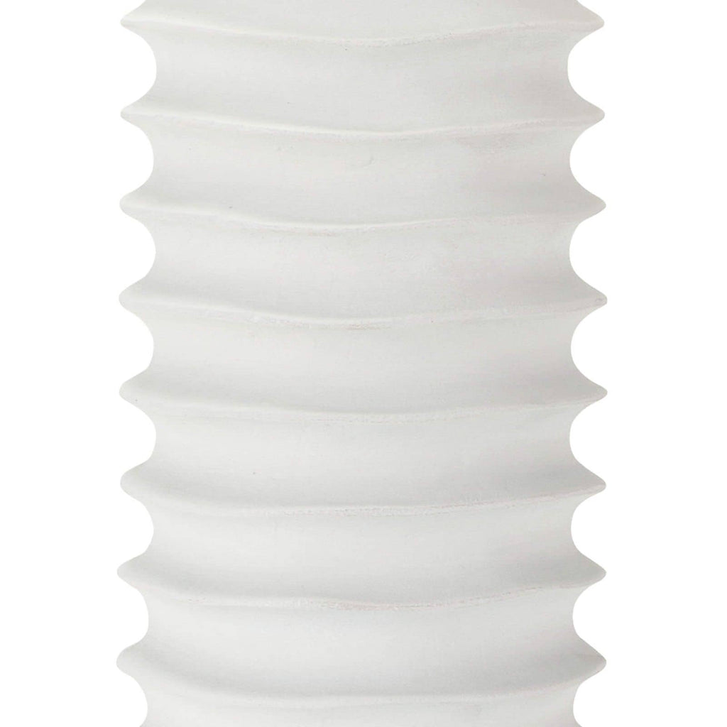 Nabu Metal Column Table Lamp | White