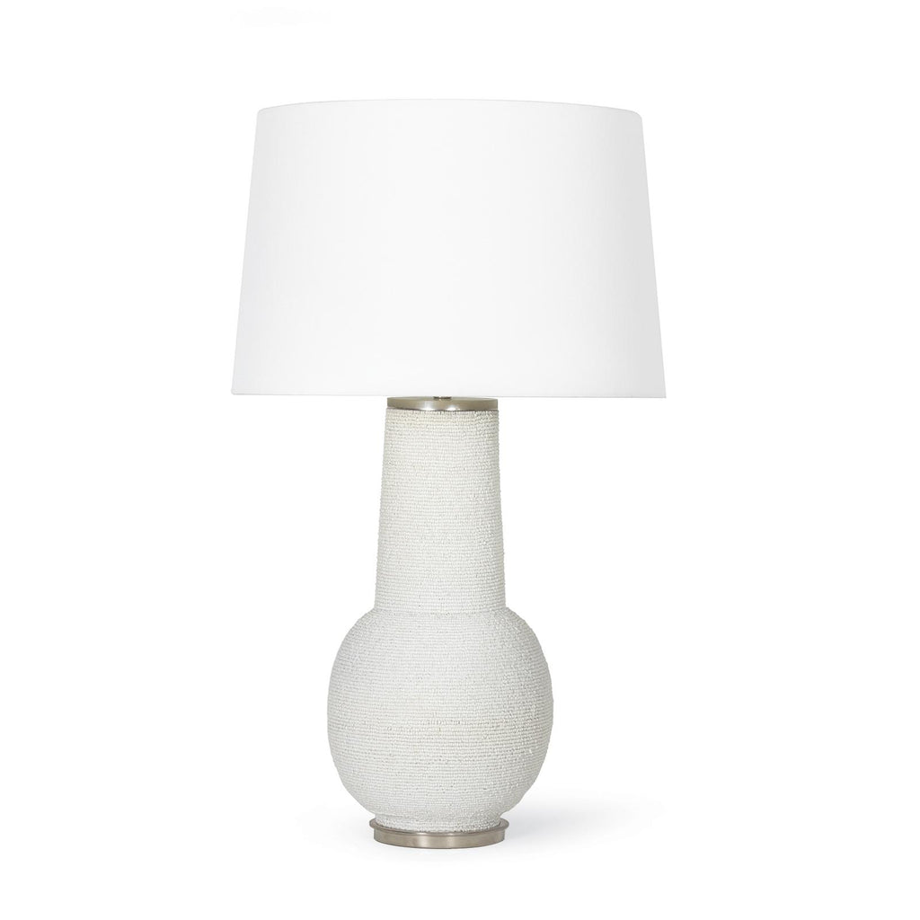 Lizza Table Lamp | White