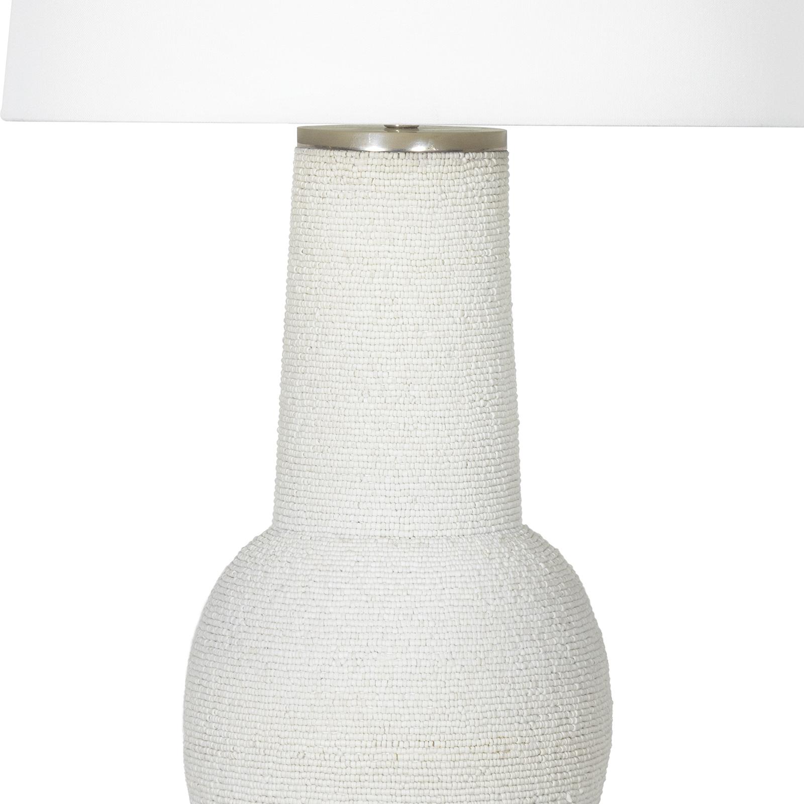 Lizza Table Lamp | White
