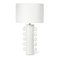 Sanya Metal Table Lamp | White