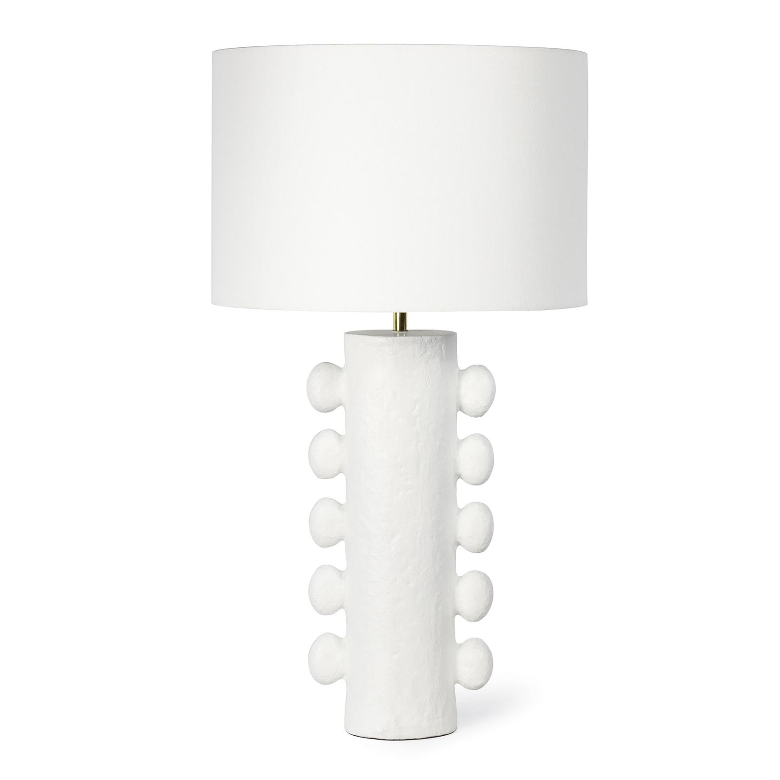 Sanya Metal Table Lamp | White