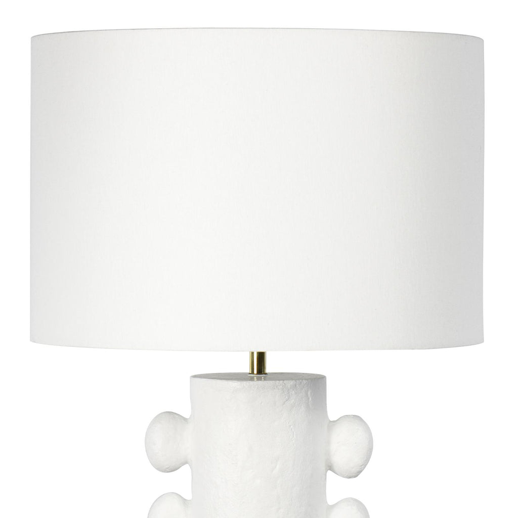Sanya Metal Table Lamp | White