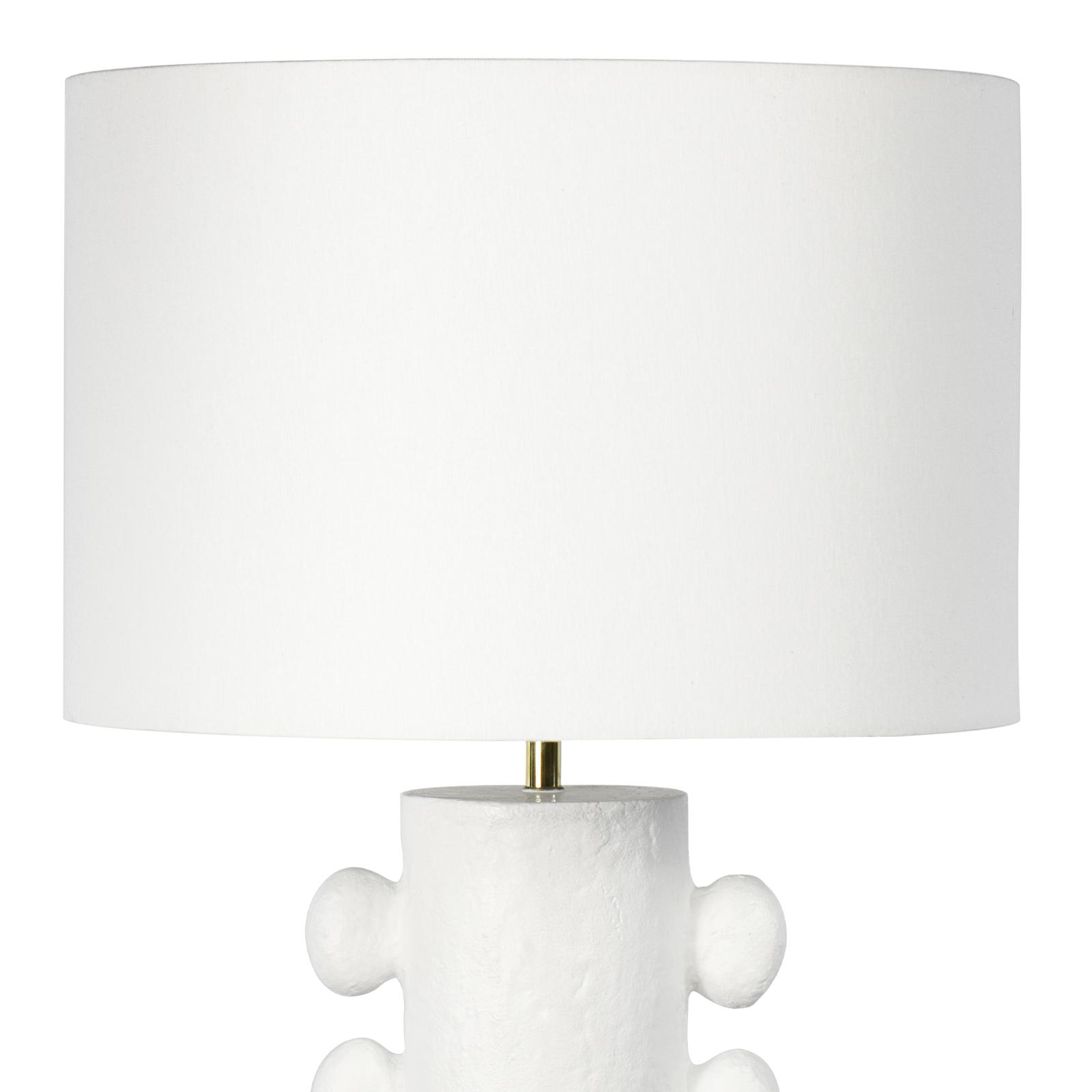 Sanya Metal Table Lamp | White