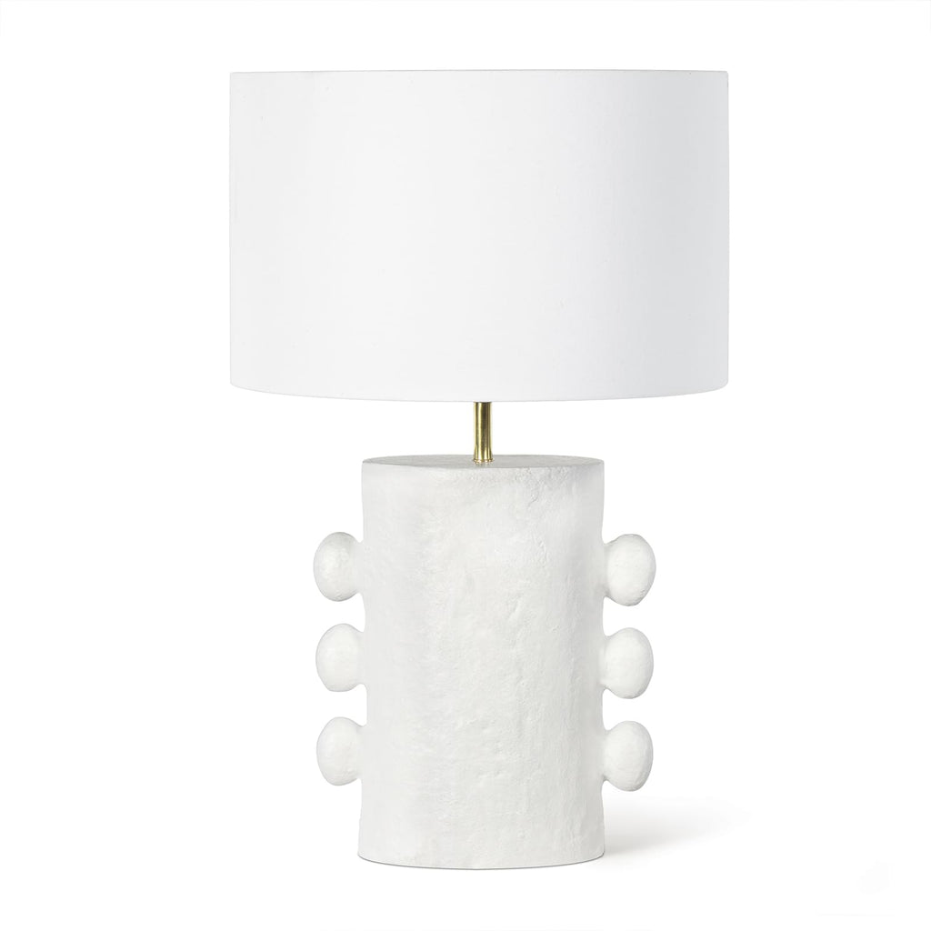 Maya Metal Table Lamp | White