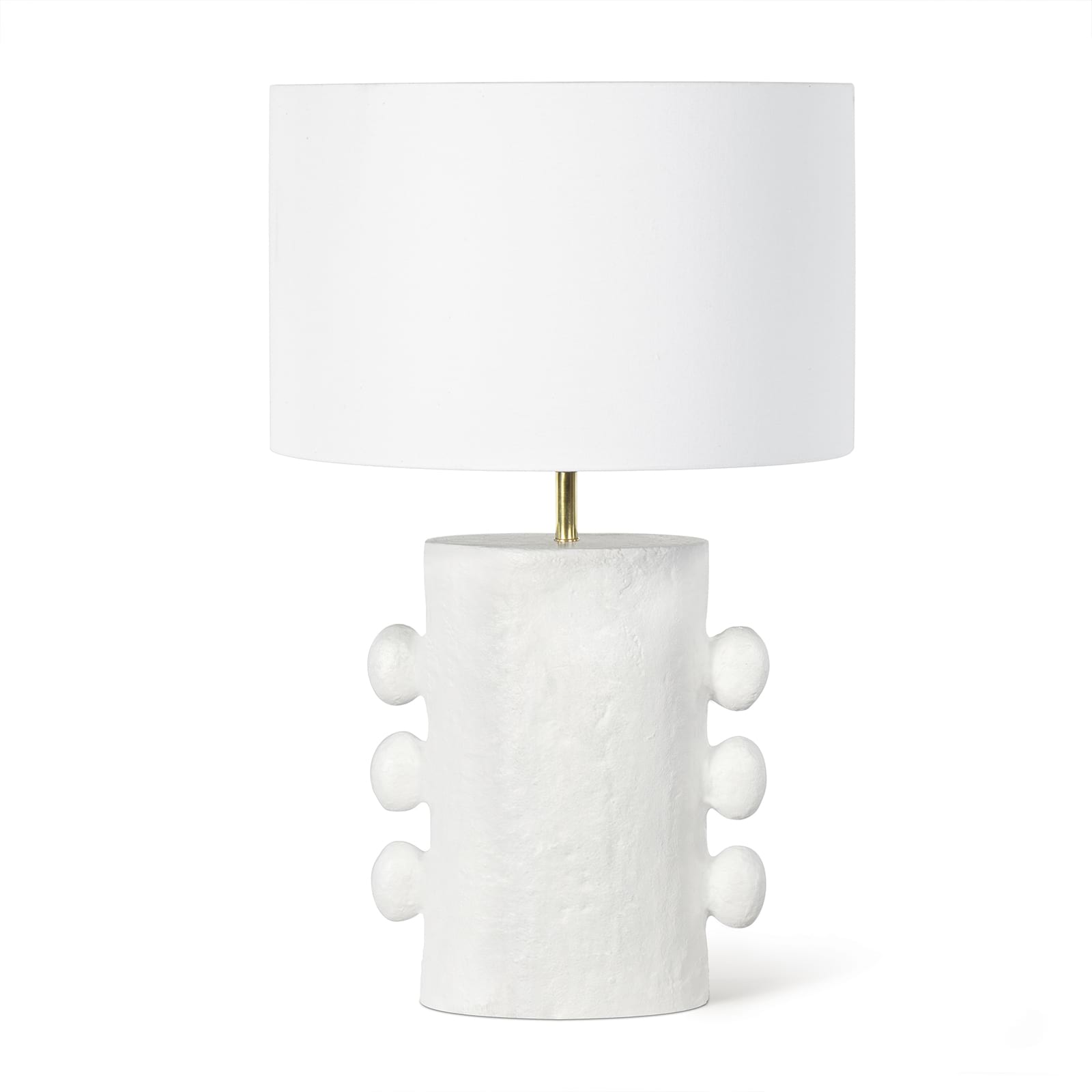 Maya Metal Table Lamp | White