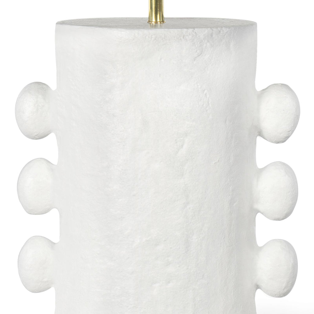 Maya Metal Table Lamp | White