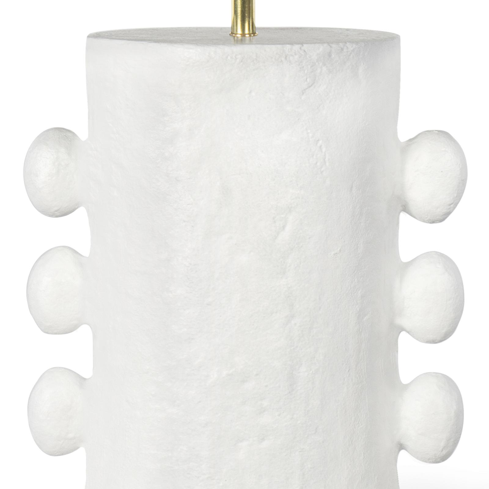 Maya Metal Table Lamp | White