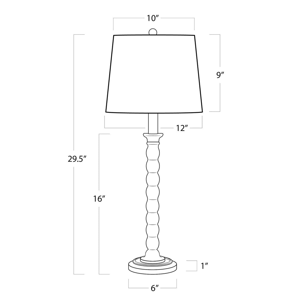 Perennial Buffet Lamp | Ebony