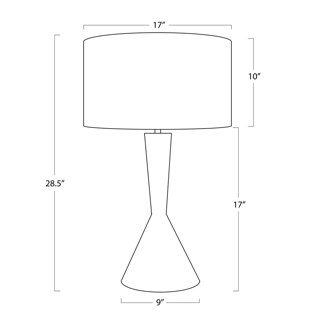 Denver Leather Table Lamp