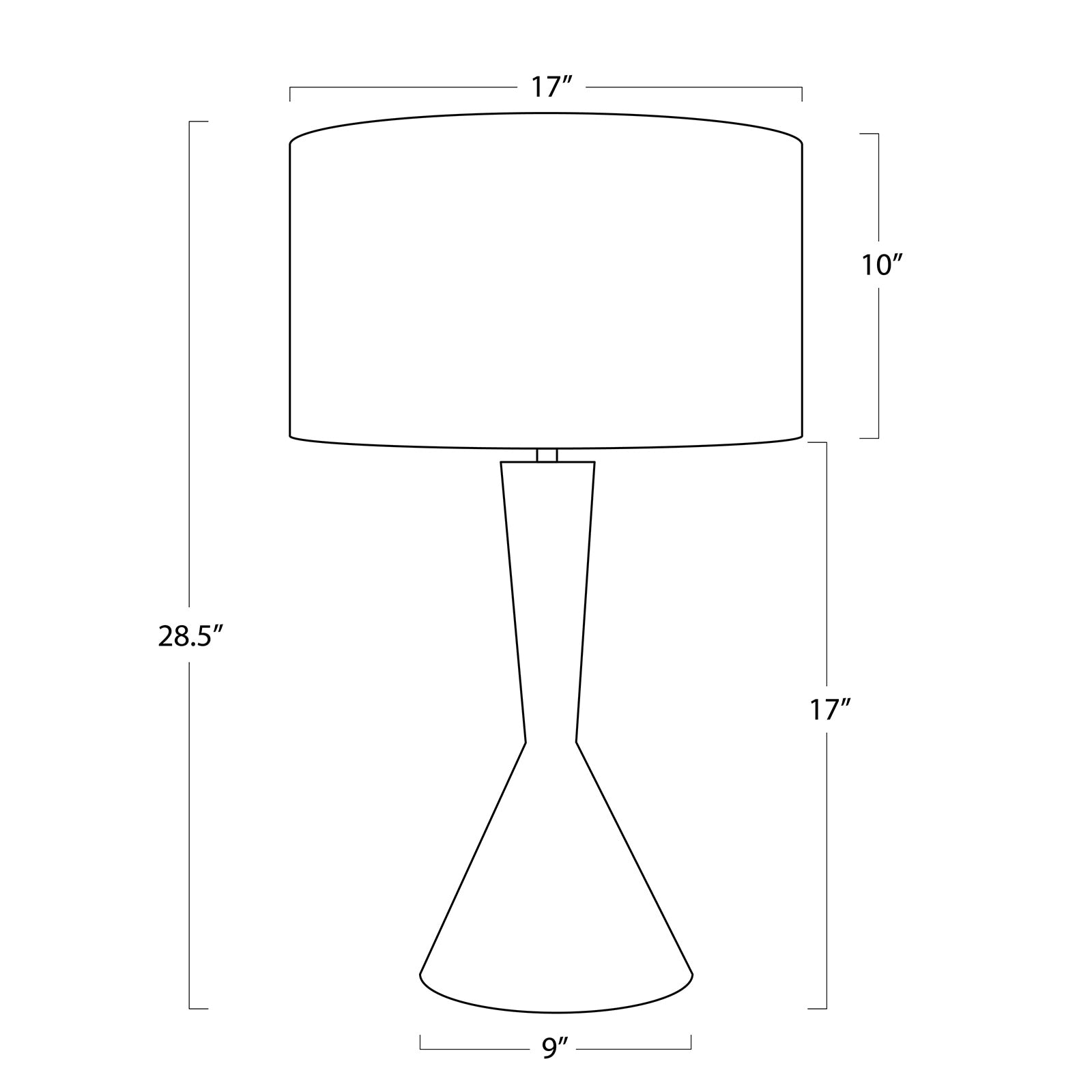 Denver Leather Table Lamp