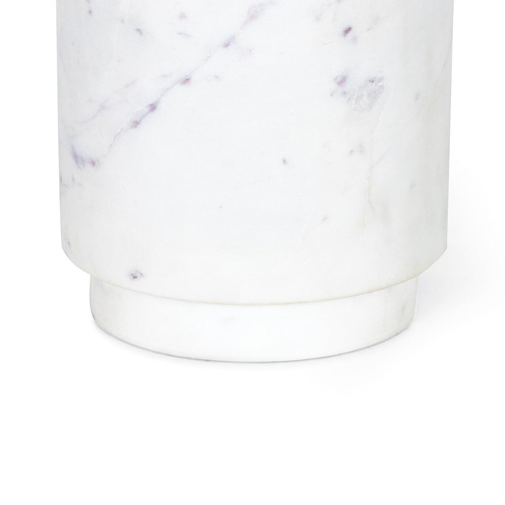 Odin Marble Table Lamp | White