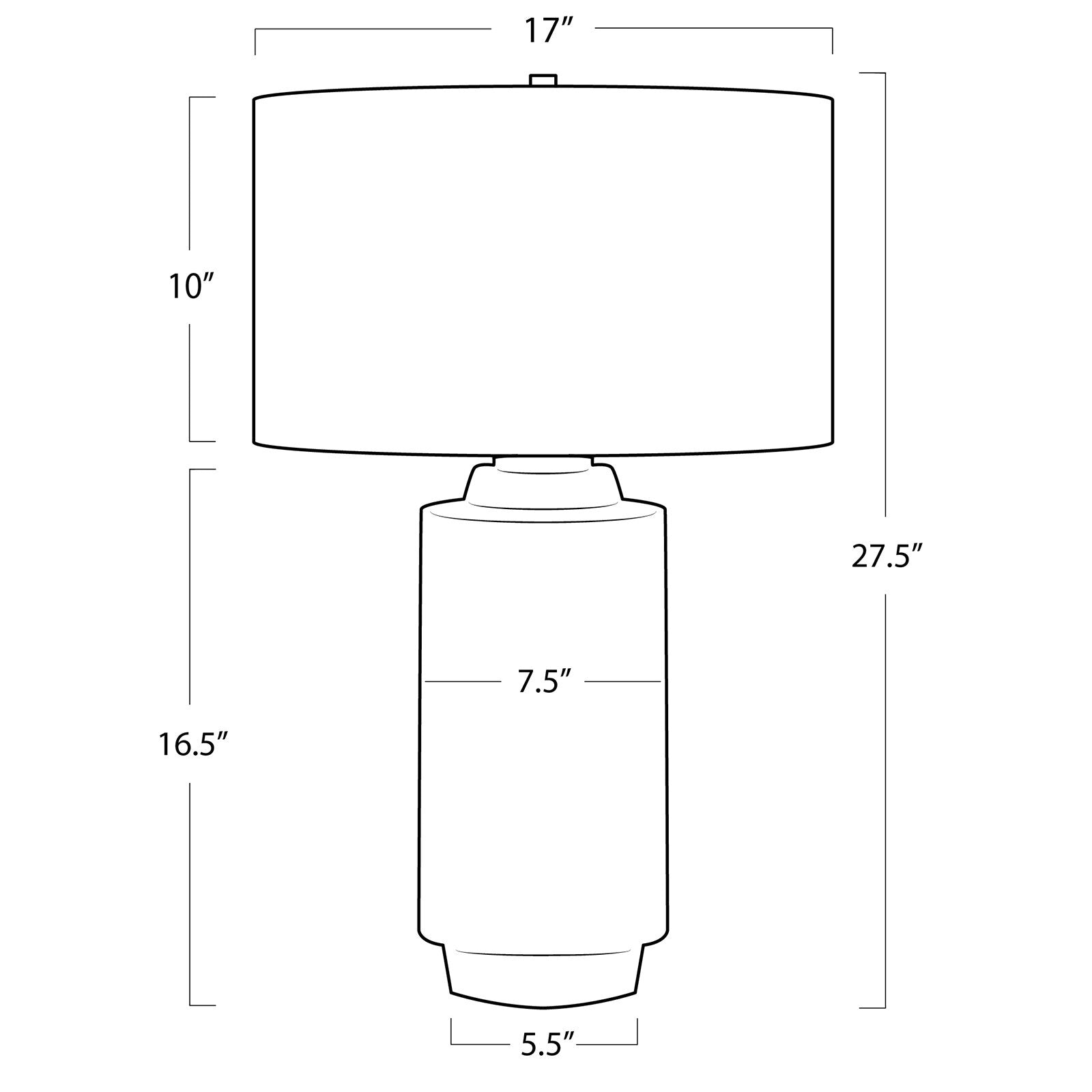 Zuri Ceramic Table Lamp