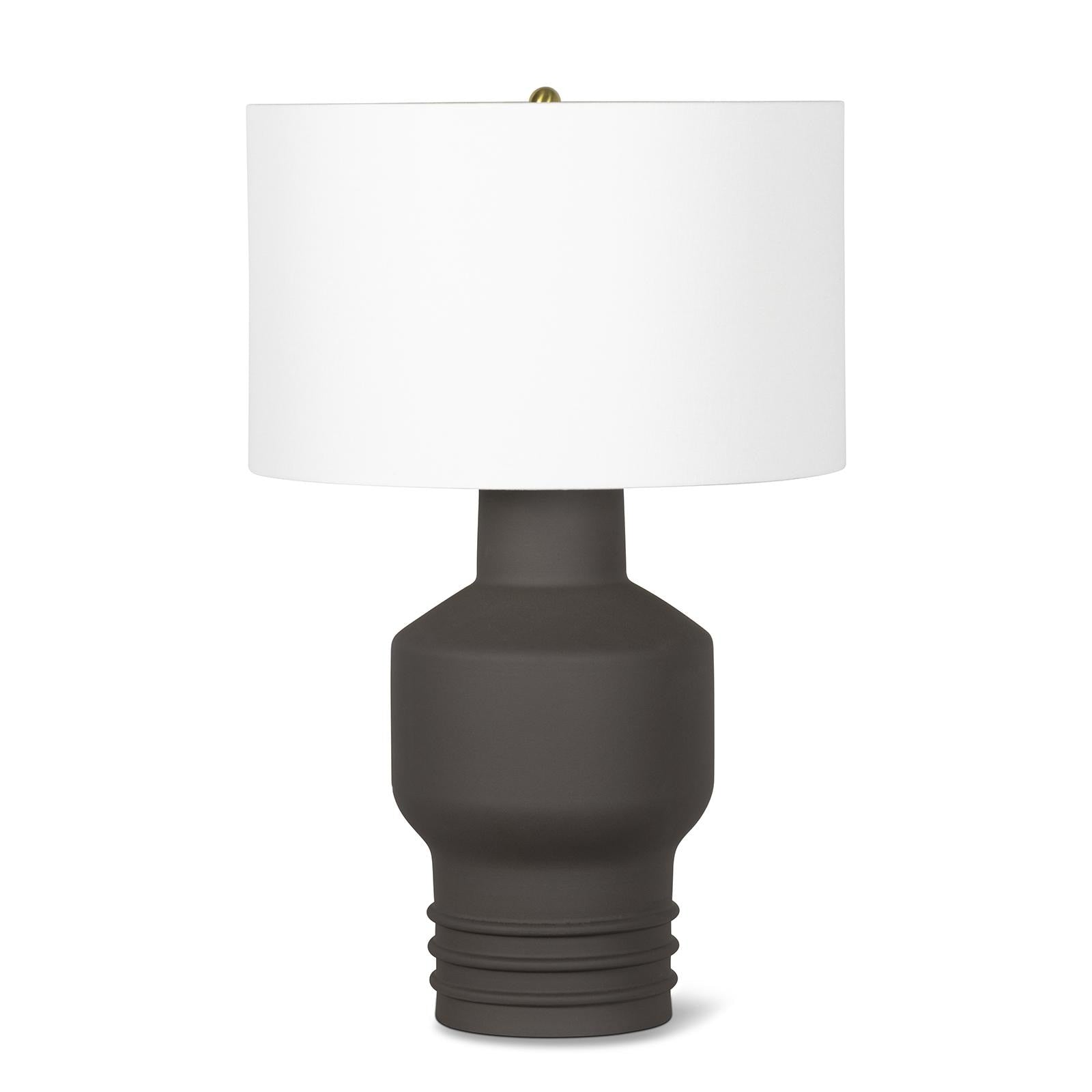 Lewis Ceramic Table Lamp | Black