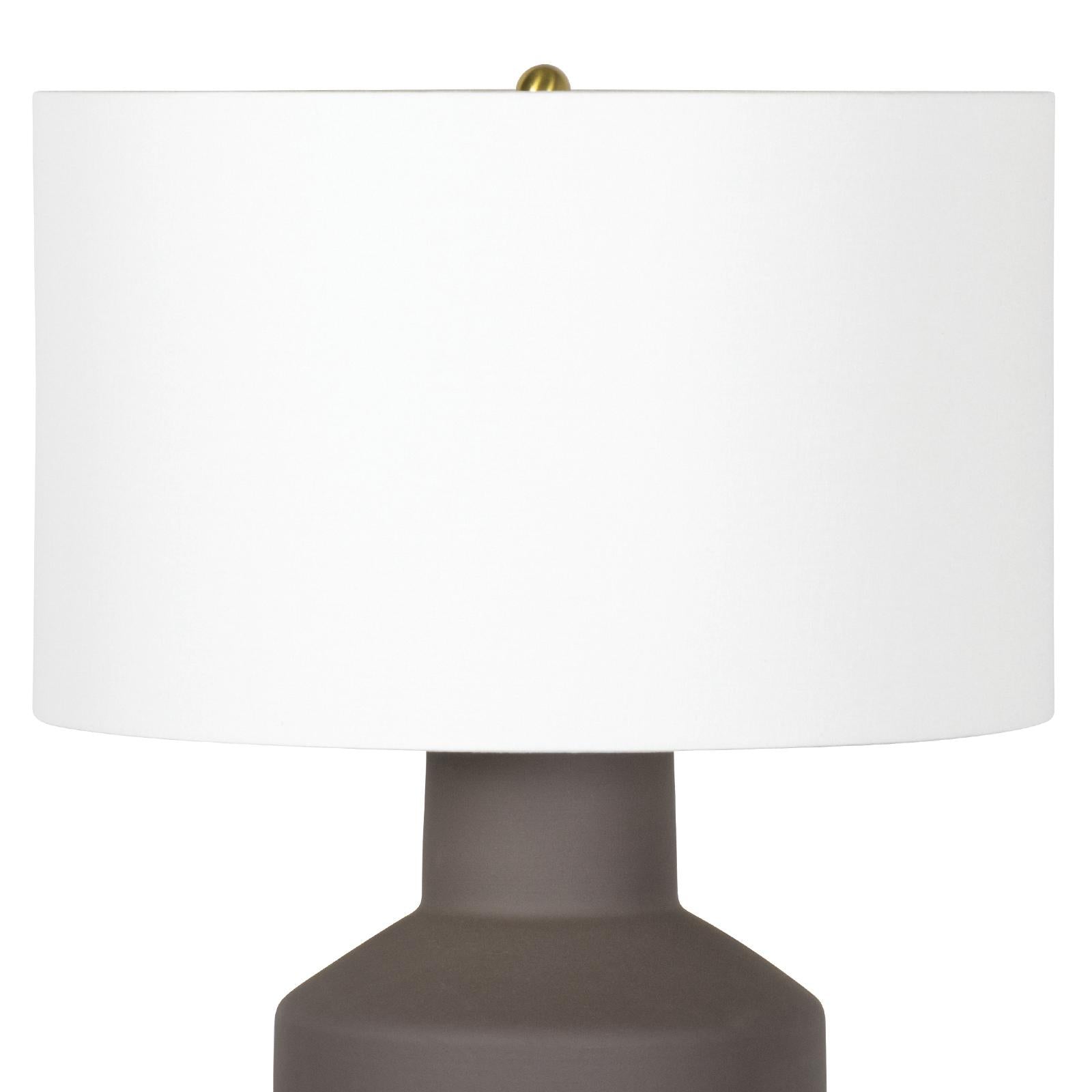 Lewis Ceramic Table Lamp | Black