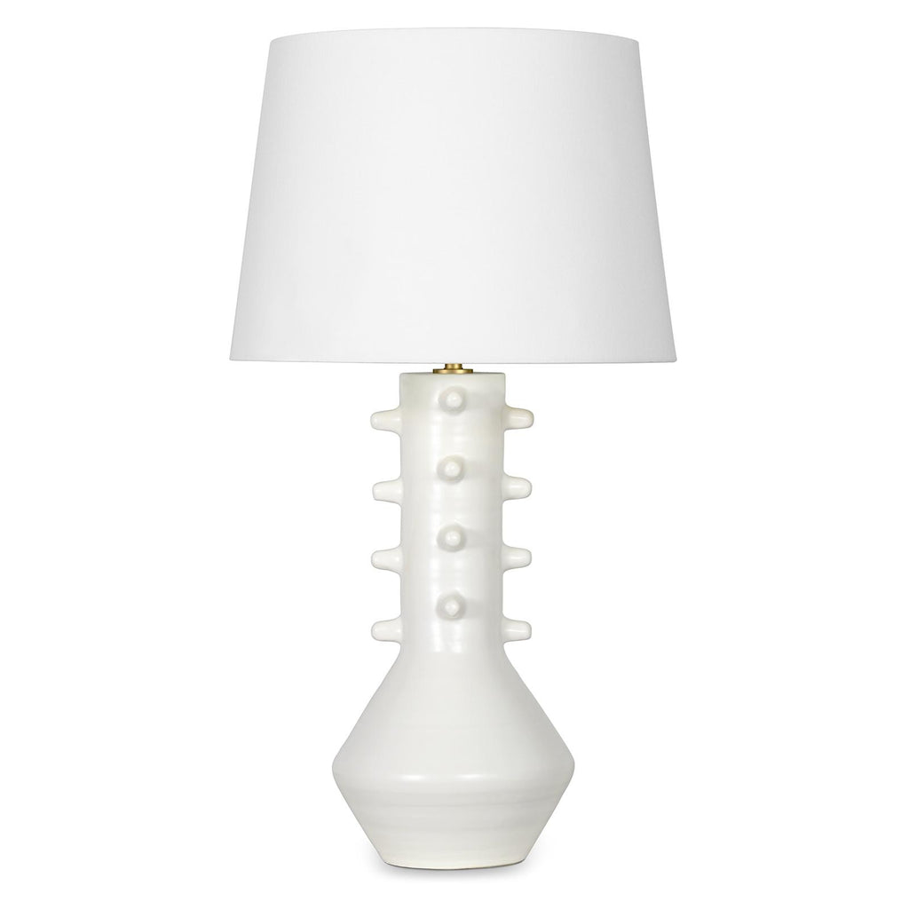 Norway Ceramic Table Lamp | White