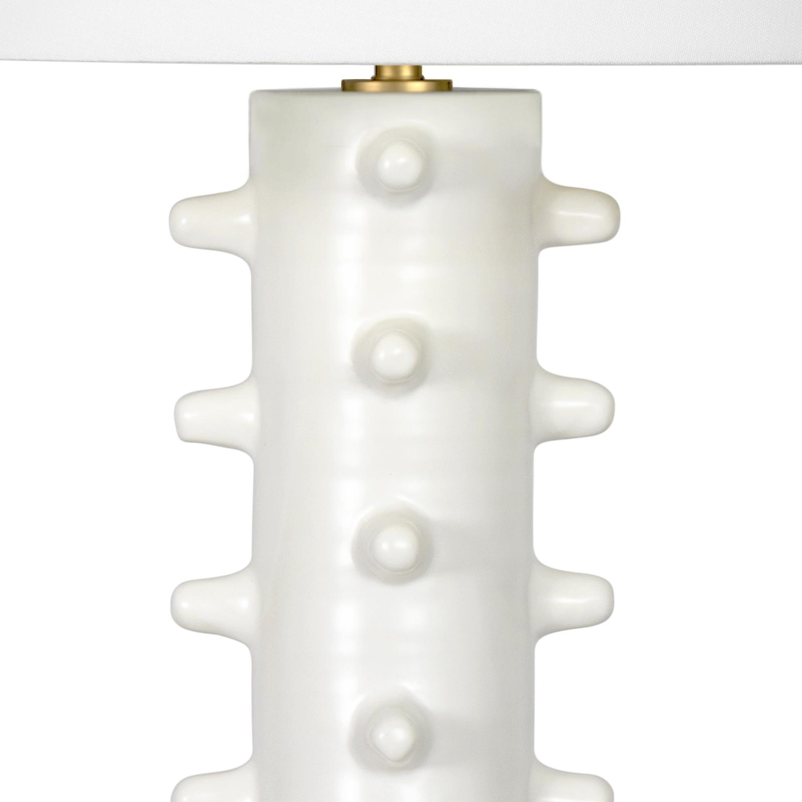 Norway Ceramic Table Lamp | White