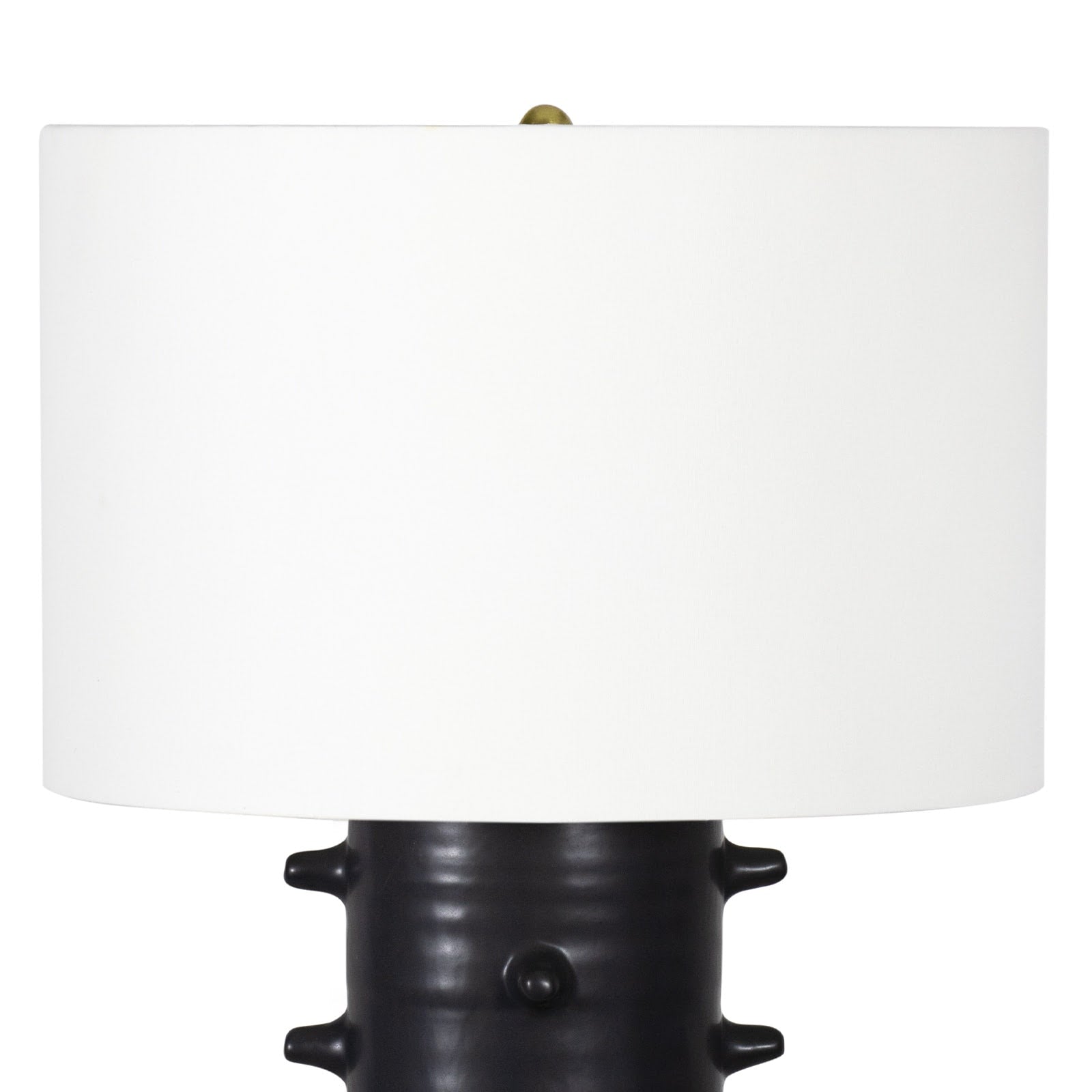 Spruce Ceramic Table Lamp | Black