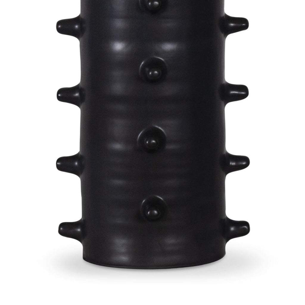 Spruce Ceramic Table Lamp | Black