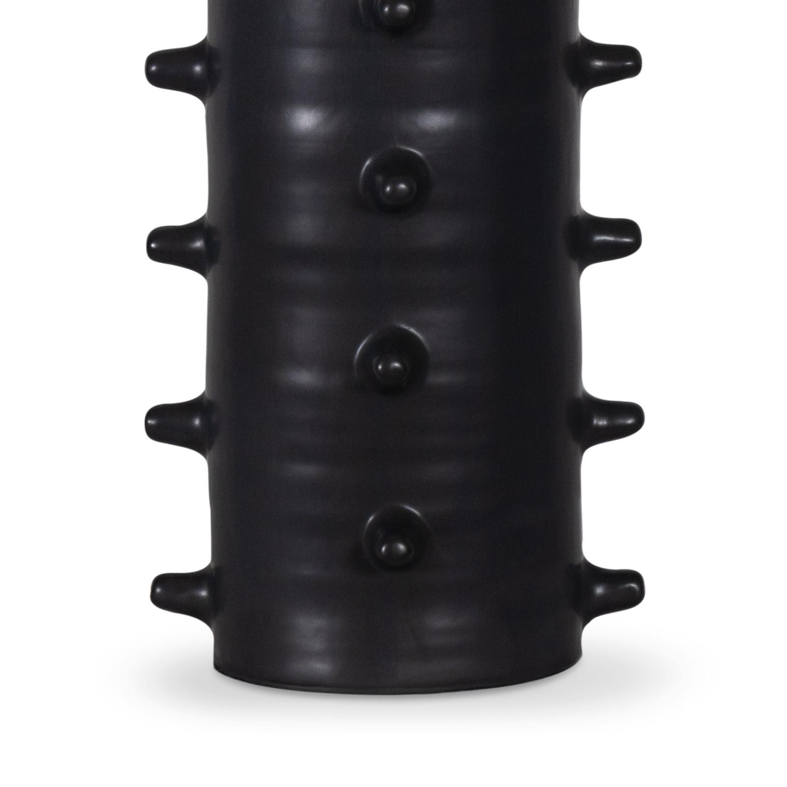 Spruce Ceramic Table Lamp | Black