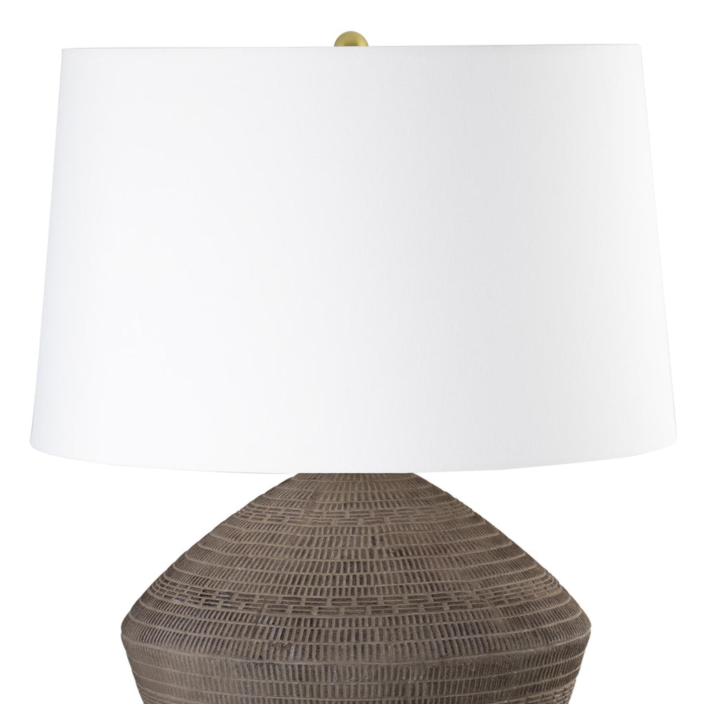 Soren Ceramic Table Lamp | Brown