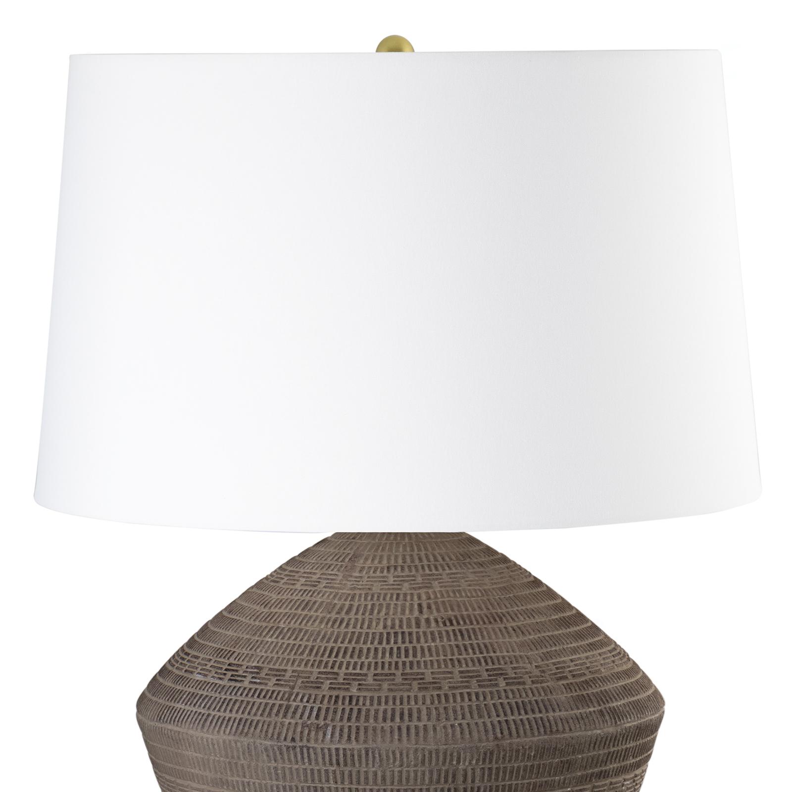 Soren Ceramic Table Lamp | Brown