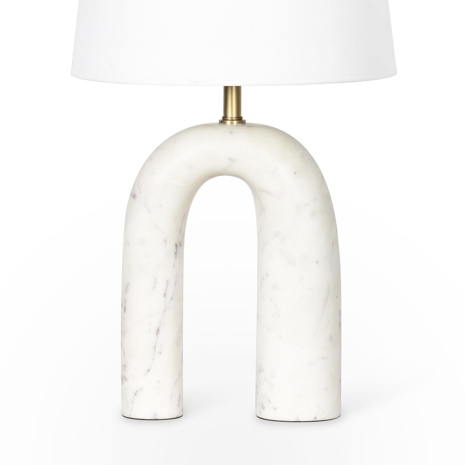 Slinkly Marble Table Lamp
