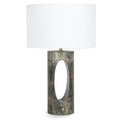 Portia Marble Table Lamp | Green