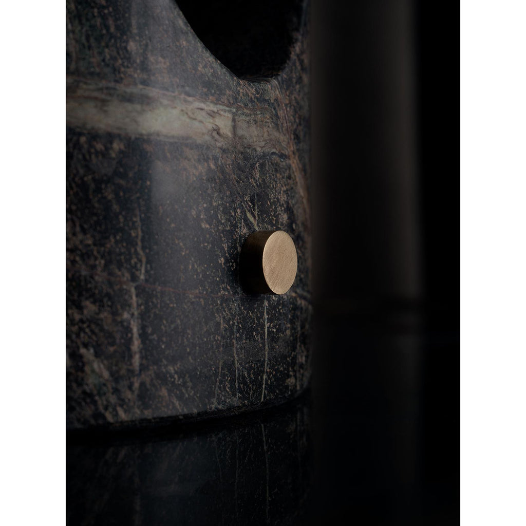 Portia Marble Table Lamp | Green