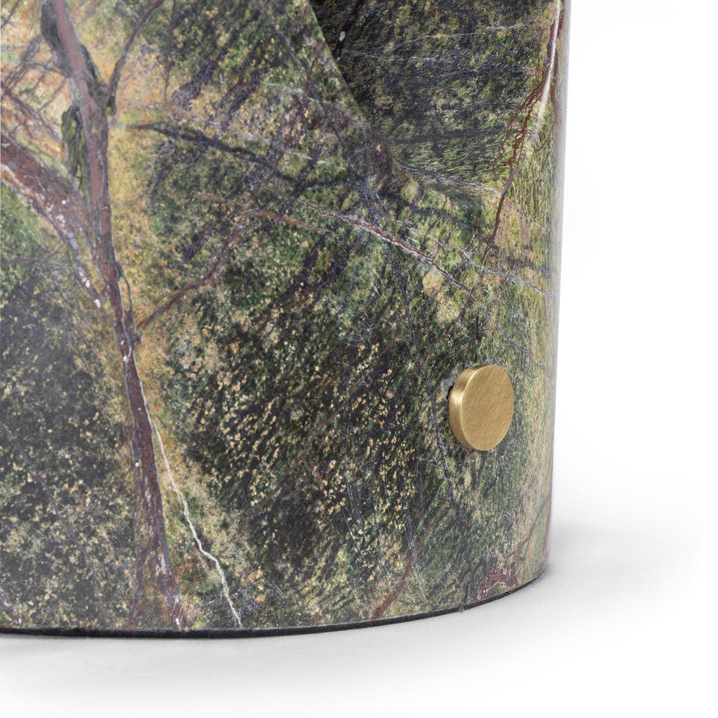 Portia Marble Table Lamp | Green