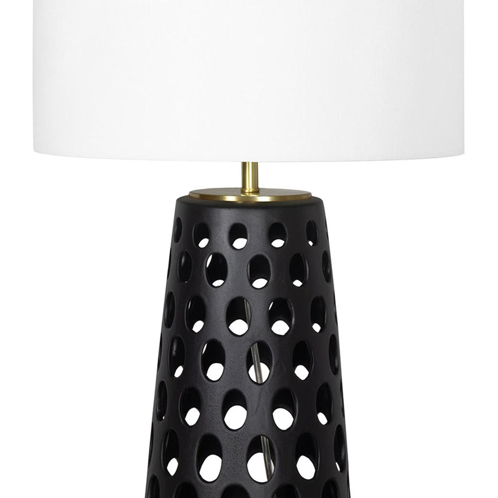 Kelvin Ceramic Table Lamp | Black