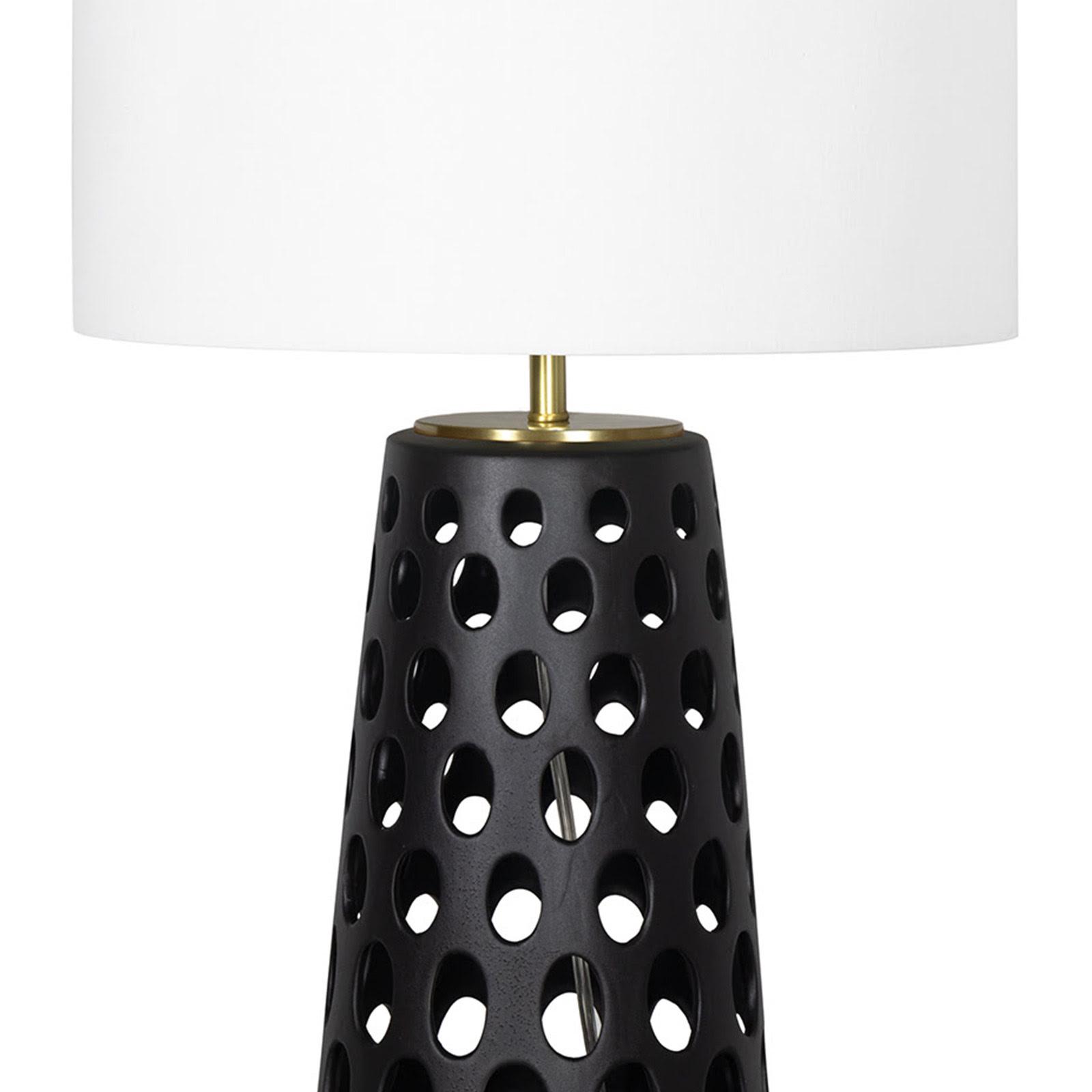 Kelvin Ceramic Table Lamp | Black