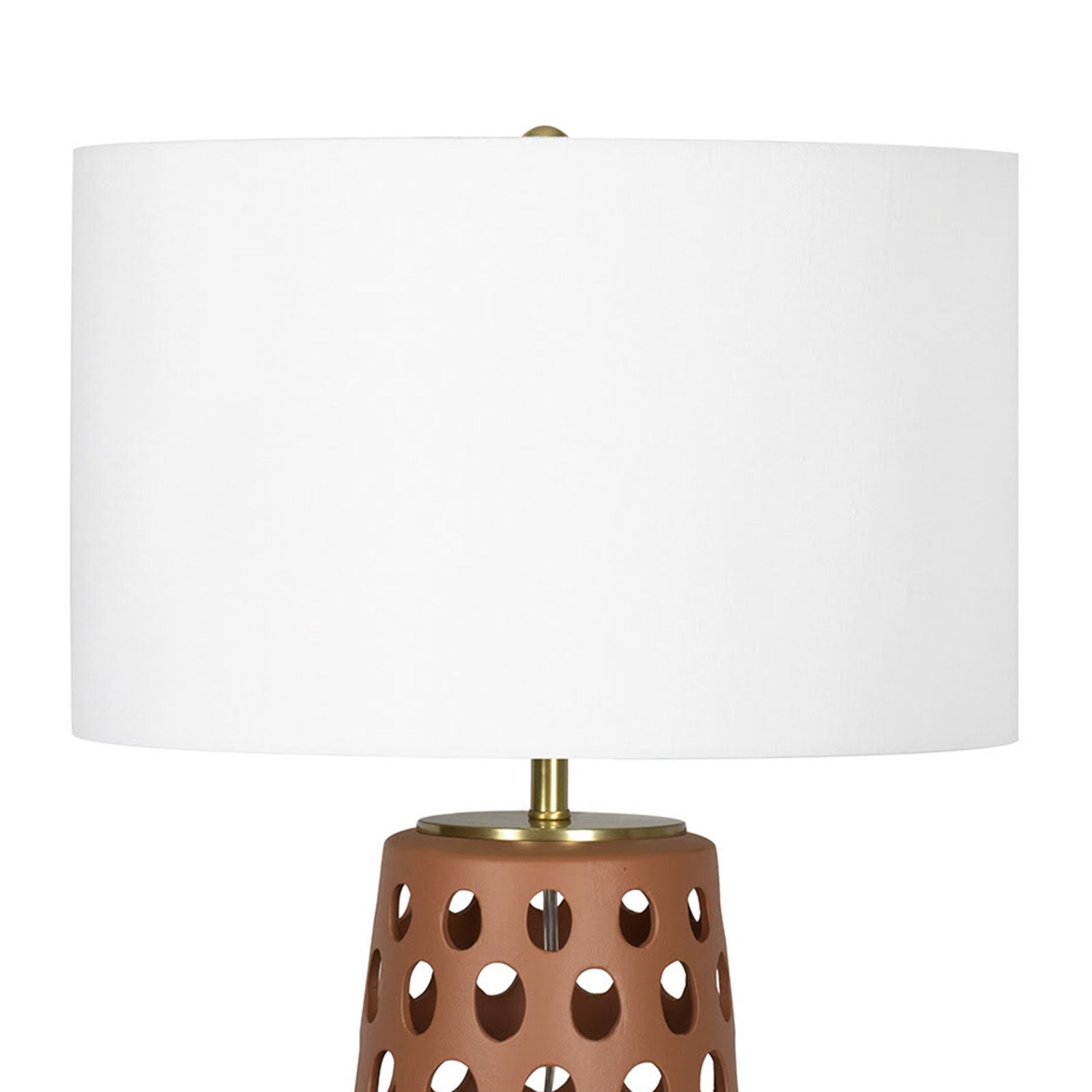 Kelvin Ceramic Table Lamp | Terra Cotta