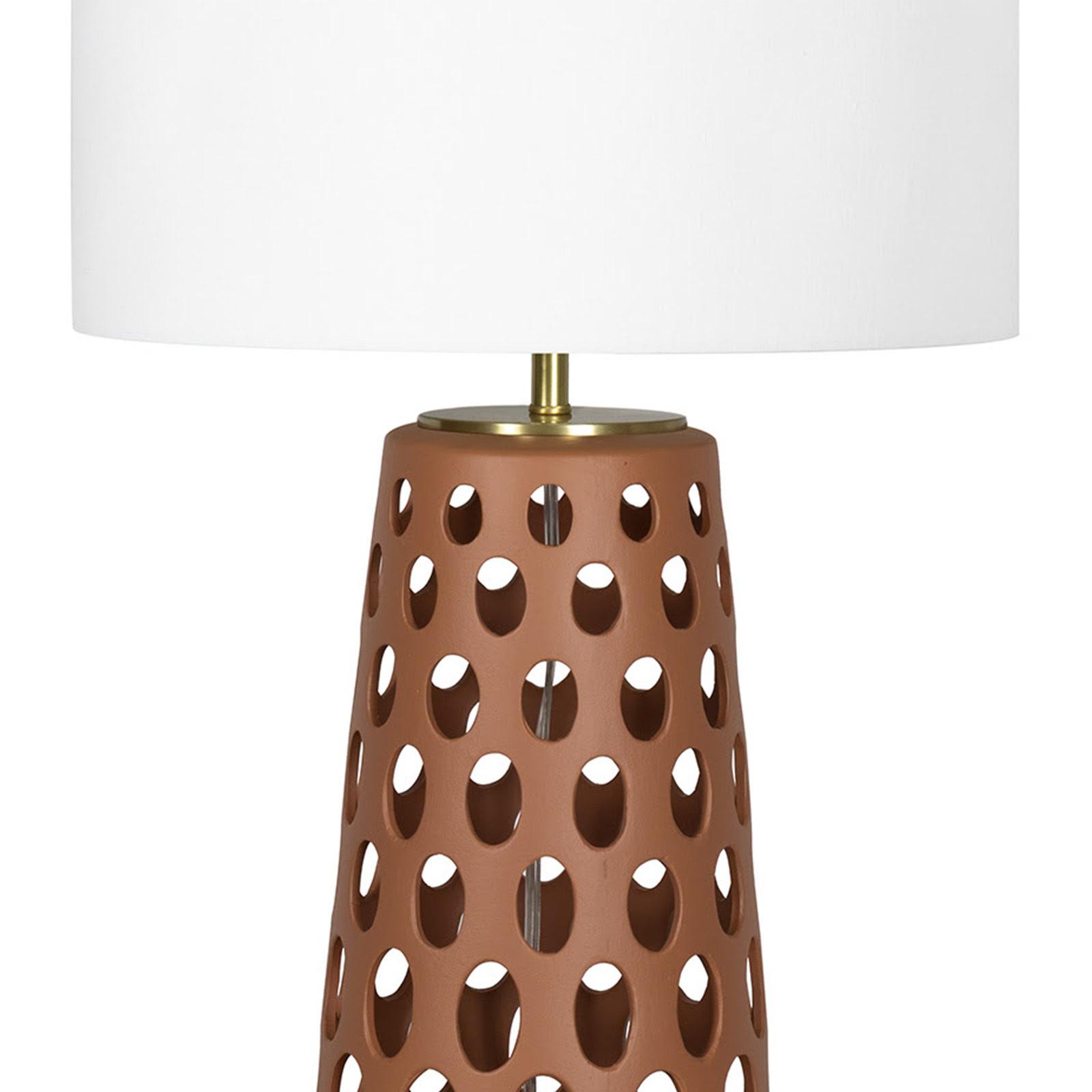 Kelvin Ceramic Table Lamp | Terra Cotta