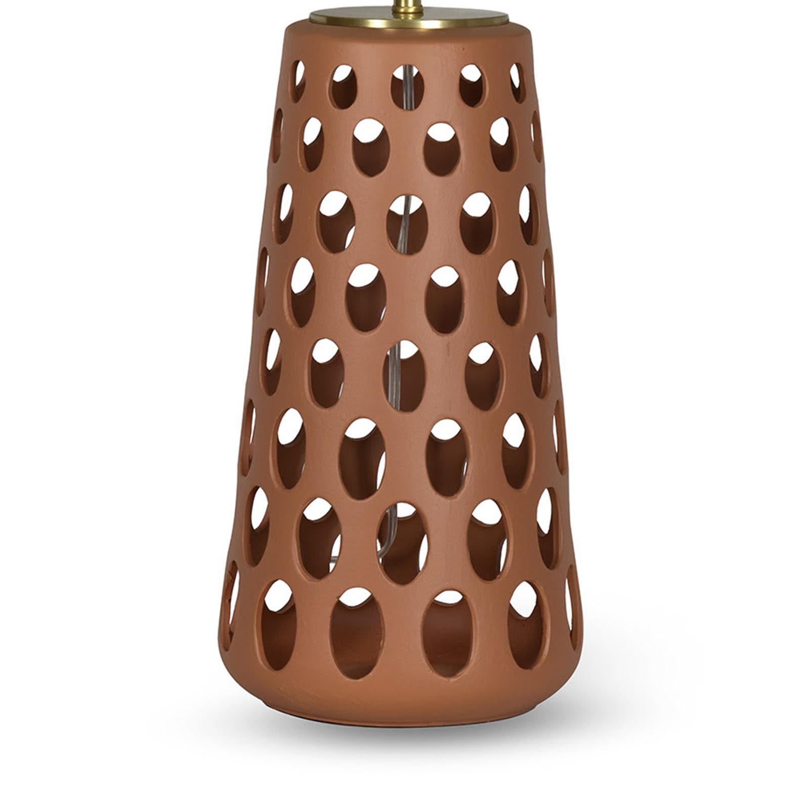 Kelvin Ceramic Table Lamp | Terra Cotta
