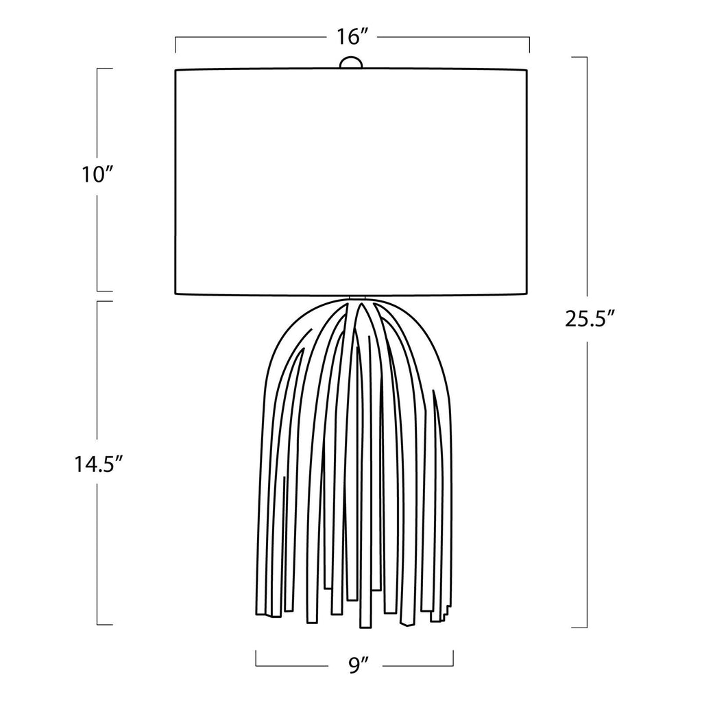 Webbed Table Lamp